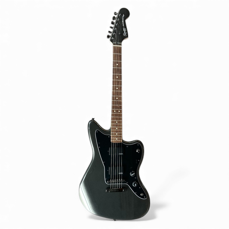 Fender Squier Jazzmaster Graphite Metallic E-Gitarre